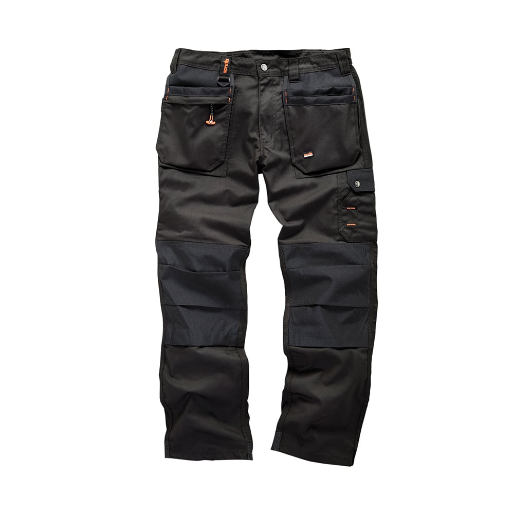Scruffs Worker Plus Trousers Black - 33R - T55673