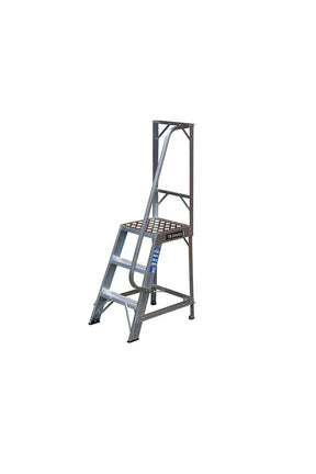 TB Davies 1271 - 003 3 Tread Heavy - Duty Single Sided Machine Step - 1271-003 - TB Davies - Trade Counter Direct