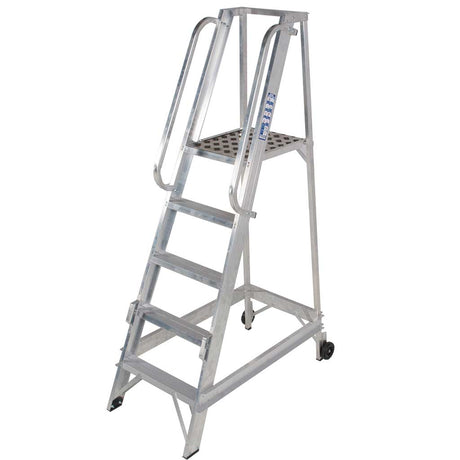 TB Davies 1275 - 005 5 Tread Aluminium Warehouse Step - 1275-005 - TB Davies - Trade Counter Direct