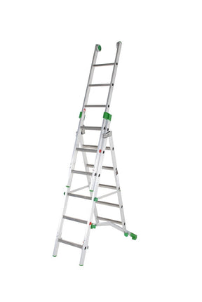 TB Davies 1300 - 051 2.0m Heavy - Duty Aluminium Combination Ladder - 1300-051 - TB Davies - Trade Counter Direct