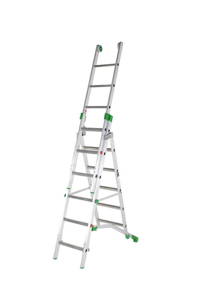 TB Davies 1300 - 051 2.0m Heavy - Duty Aluminium Combination Ladder - 1300-051 - TB Davies - Trade Counter Direct
