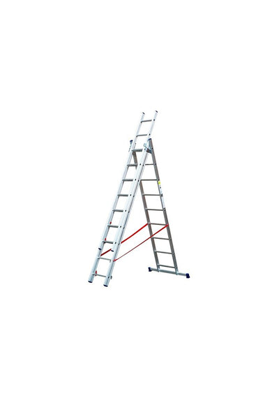 TB Davies 1300 - 312 2.6m Light - Duty Combination Ladder - 1300-312 - TB Davies - Trade Counter Direct