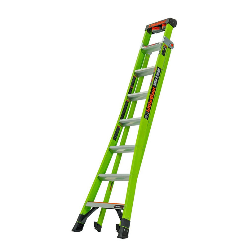TB Davies 1303 - 208 8 Tread Little Giant King Kombo Industrial Step And Ladder - 1303-208 - Little Giant - Trade Counter Direct