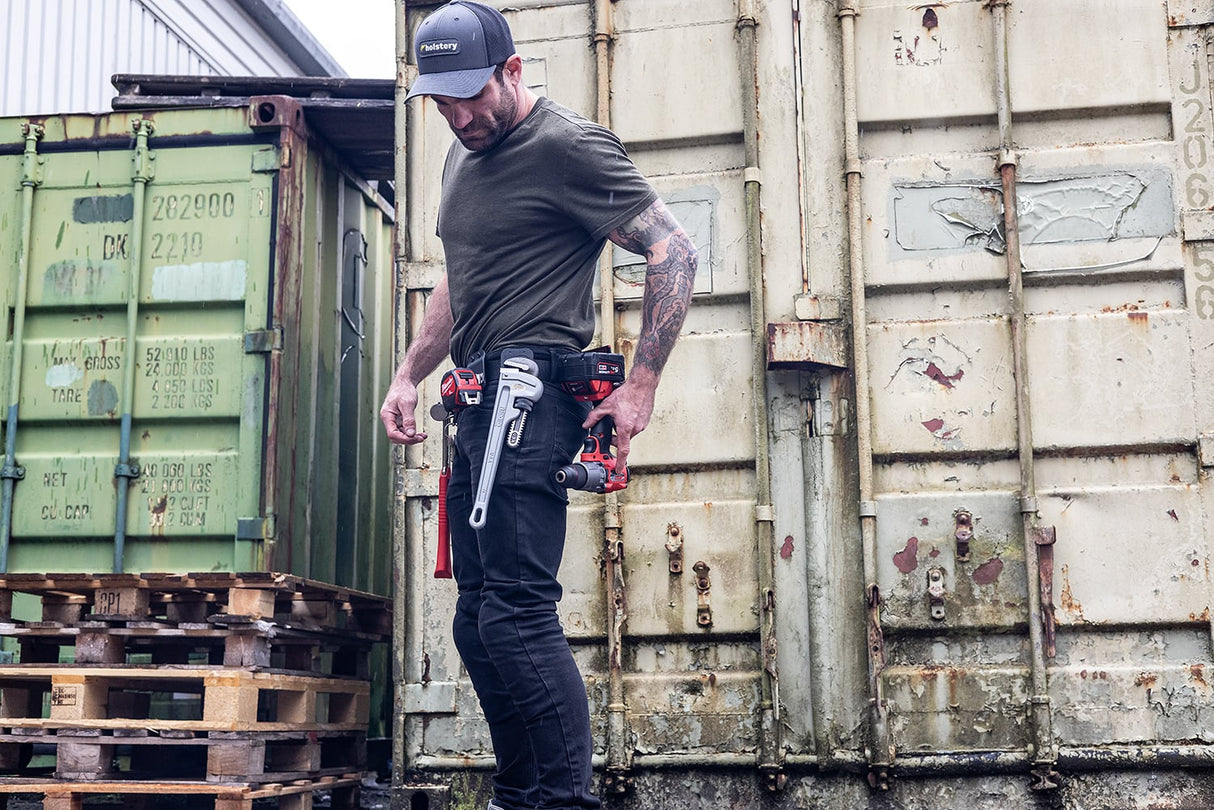 TCD Nylon Web Belt - Heavy Duty Work and Tactical Belt with Quick Release Buckle - TCDBELT1 - TCDBELT1 - tcd - Trade Counter Direct