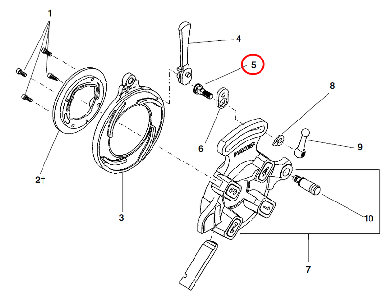 RIDGID 39860 Lock Screw - 39860R - Ridgid Tools - Trade Counter Direct