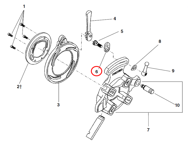RIDGID 39950 Throw-Out Link - 39950 - Ridgid Tools - Trade Counter Direct