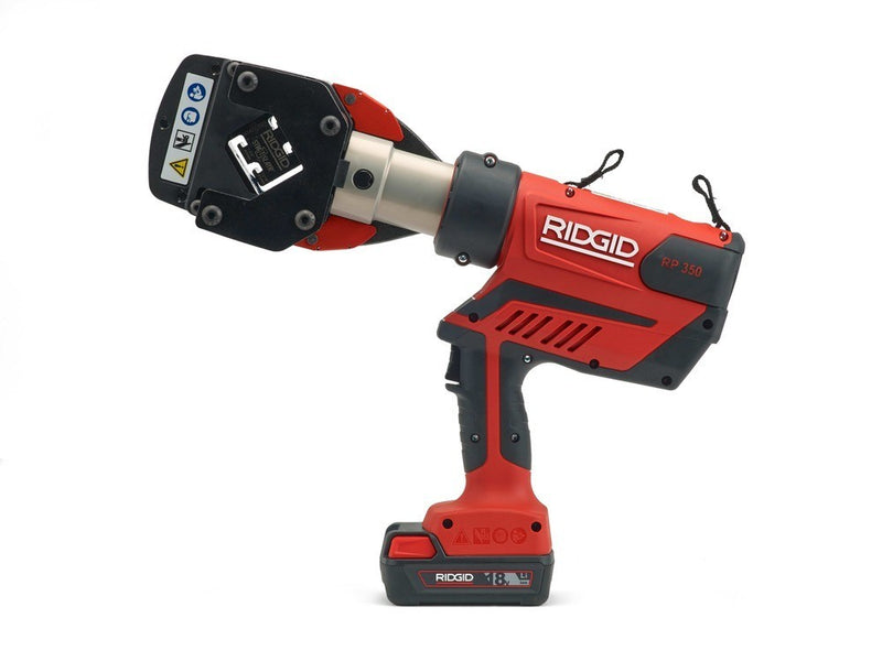 RIDGID RP-350 B Pressfit Kit + M Jaws 15-22-28mm - 69823 - Ridgid Tools - Trade Counter Direct