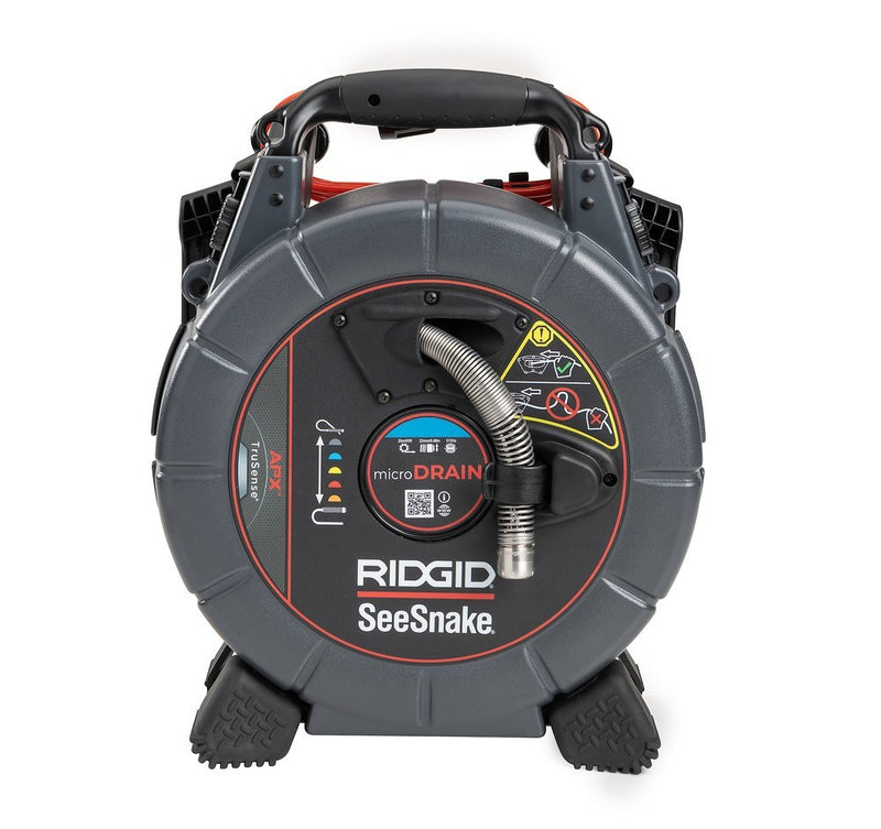 RIDGID SeeSnake® microDrain APX Inspection Camera with TruSense Technology + CA350 Monitor - 77578 - Ridgid Tools - Trade Counter Direct