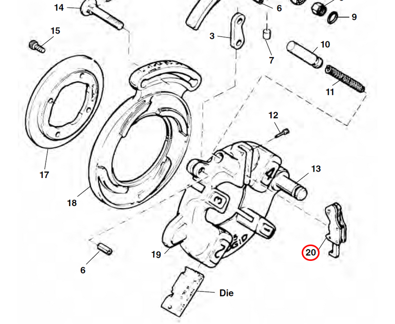 RIDGID 32982 – Die Head Adjustable Trigger Assembly - 32982 - Ridgid Tools - Trade Counter Direct