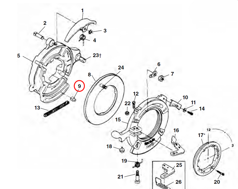 RIDGID 26632 – Die Head Drive Block - 26632 - Ridgid Tools - Trade Counter Direct