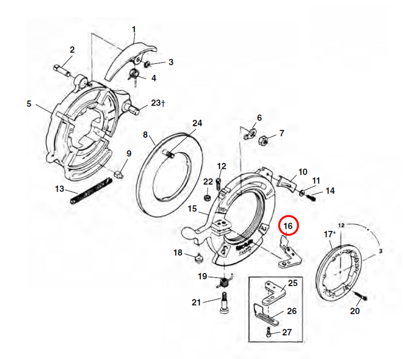 RIDGID 32977 – Die Head Release Foot - 32977 - Ridgid Tools - Trade Counter Direct
