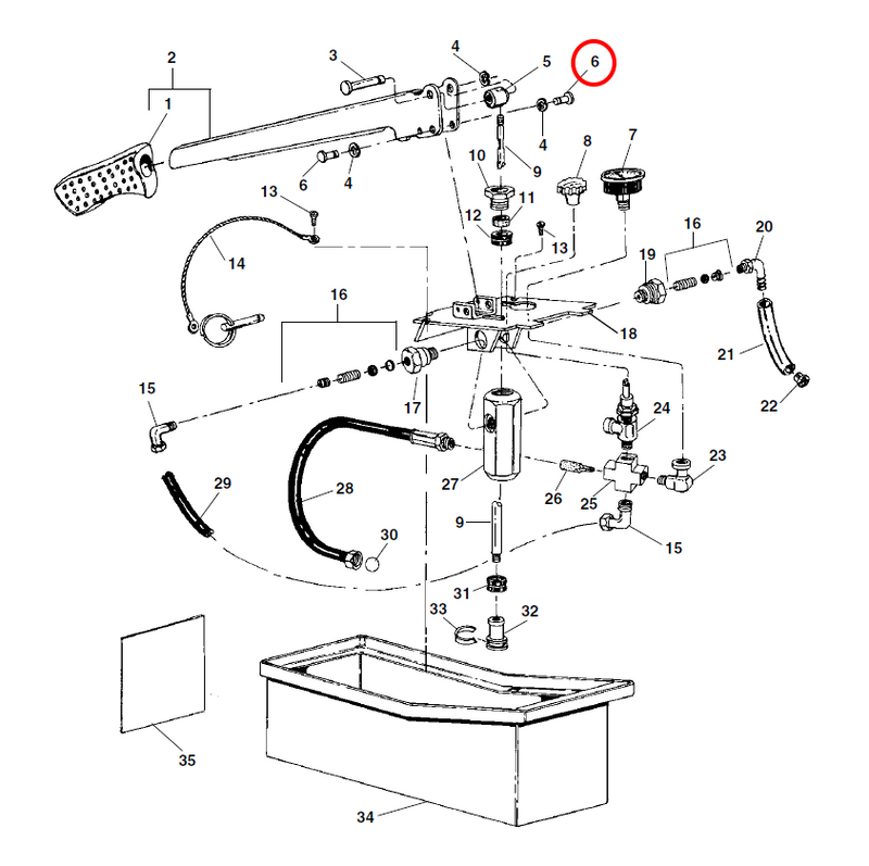 RIDGID 51057 – HANDLE PIN 1450 - 51057 - Ridgid Tools - Trade Counter Direct