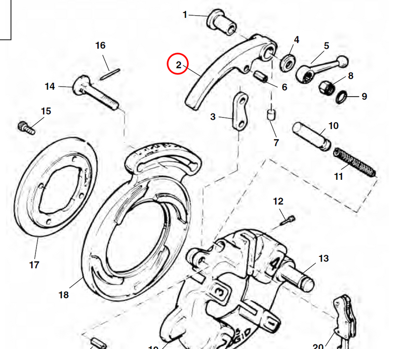 RIDGID 43830 – Die Head Throw out Lever - 43830 - Ridgid Tools - Trade Counter Direct