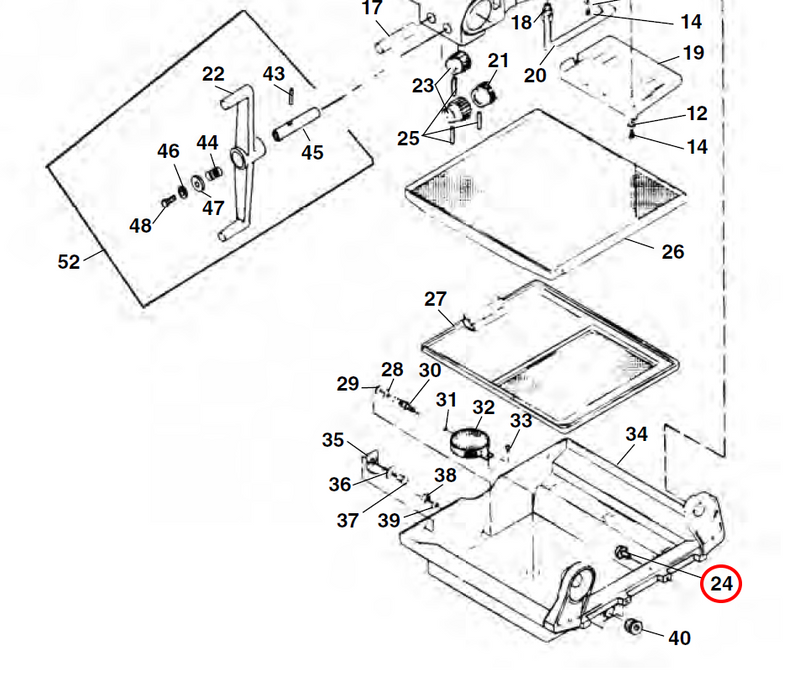 RIDGID 26837 – Bottom Tray Stud - 26837 - Ridgid Tools - Trade Counter Direct