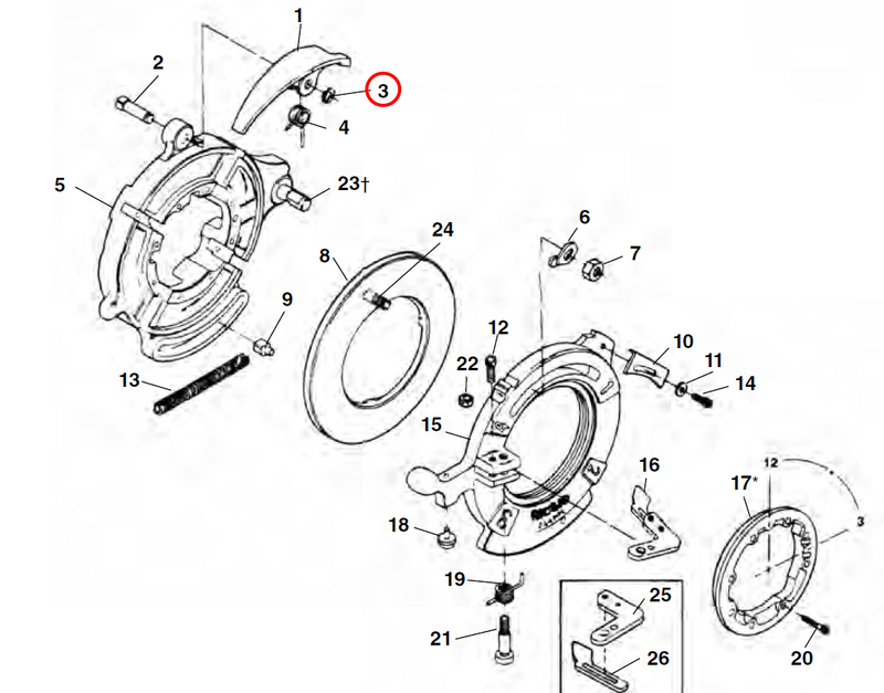 RIDGID 26937 – Retaining Ring (Pack of 6) - 26937 - Ridgid Tools - Trade Counter Direct