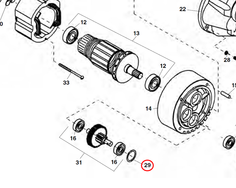 RIDGID 96880 – Motor Oil Seal - 96880 - Ridgid Tools - Trade Counter Direct