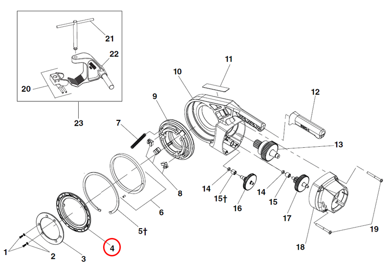 RIDGID 47058 – Drive Ring - 47058 - Ridgid Tools - Trade Counter Direct