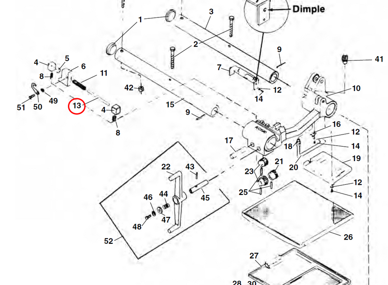RIDGID 26577 – Carriage Guide Bar - 26577 - Ridgid Tools - Trade Counter Direct