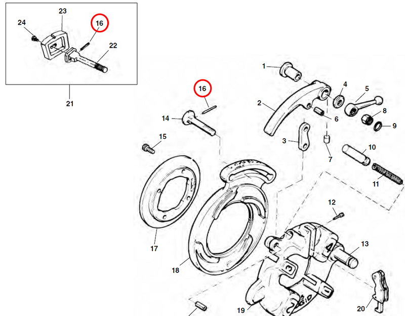 RIDGID 45050 – Lock Screw Split Pin (Pack of 2) - 45050 - Ridgid Tools - Trade Counter Direct