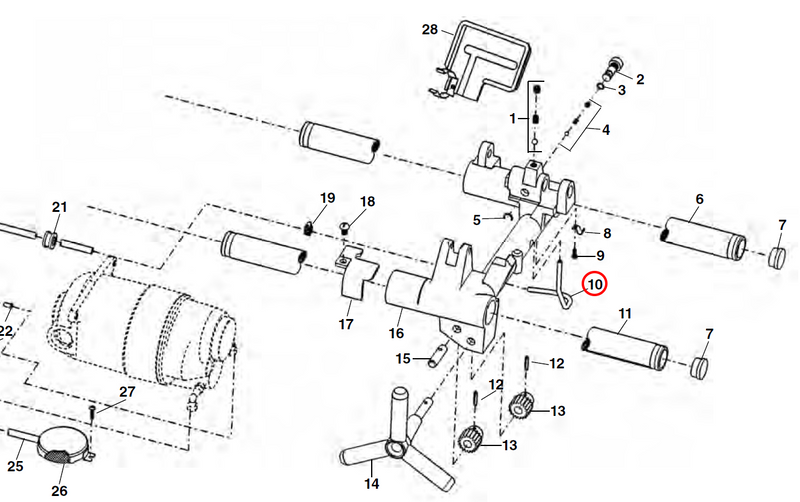 RIDGID 35067 – Oil Feed Tube - 35067 - Ridgid Tools - Trade Counter Direct