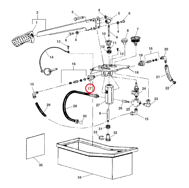 RIDGID 59207 – VALVE HOLDER OUTLET FOR 1450 - 59207 - Ridgid Tools - Trade Counter Direct