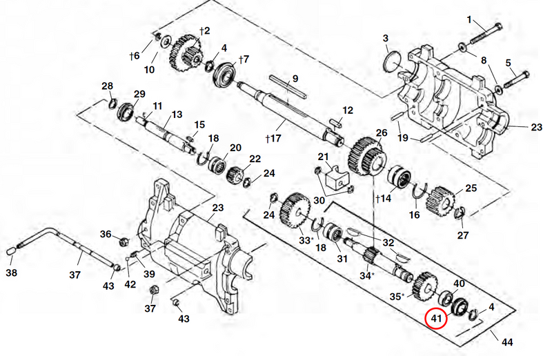 RIDGID 26407 – Gearbox Constant Speed Bearing - 26407 - Ridgid Tools - Trade Counter Direct