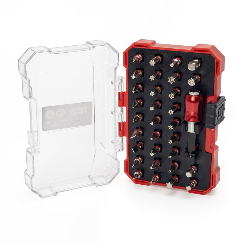 TCD Screwdriver Bit Set - 32 Piece - S2 Steel - TCD0005 - TCD0005 - tcd - Trade Counter Direct