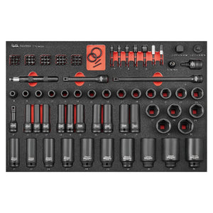 TengTools TCMME741 Ltd Edition 26" Foam Series Stack Tool Kit - 741 Piece