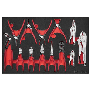 TengTools TCMME741 Ltd Edition 26" Foam Series Stack Tool Kit - 741 Piece