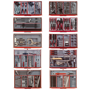 Teng 26" PRO35™ stack tool kit 753 pieces red - TKS26R753T - TENGTKS26R753T - Teng Tools - Trade Counter Direct