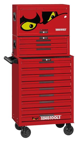 Teng 26" PRO35™ stack tool kit 753 pieces red - TKS26R753T - TENGTKS26R753T - Teng Tools - Trade Counter Direct
