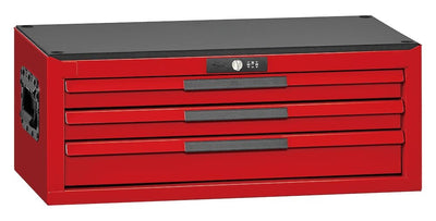Teng 26" PRO35™ tool chest 3 drawers red - TSM26R3 - TENGTSM26R3 - Teng Tools - Trade Counter Direct