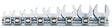 Teng 3/8" Crow Foot Wrench Clip Rail Set 8 Pieces - M3808MM - TENGM3808MM - Teng Tools - Trade Counter Direct