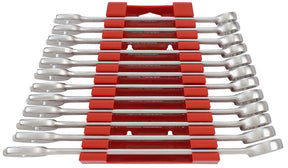 Teng Combination Spanner Set 20 - 32 mm Plastic Holder 12 Pieces - 6512MMA - TENG6512MMA - Teng Tools - Trade Counter Direct