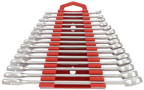 Teng Combination Spanner Set 5.5 - 19 mm Plastic Holder 15 Pieces - 6515MMA - TENG6515MMA - Teng Tools - Trade Counter Direct