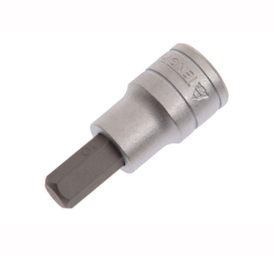 Teng M121 Hex Bit Sockets 1/2in Drive - TENM121505C - Teng - Trade Counter Direct