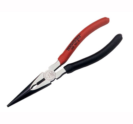 Teng MB461 Mega Bite 150mm Long Nose Pliers - Plier Longnose - TENMB461 - Teng - Trade Counter Direct