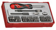 Teng MD74 74 Piece Ratcheting Bits Driver Set - TENGTTMD74 - Teng Tools - Trade Counter Direct