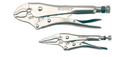 Teng Power Grip Plier Set 155/250mm - 402 - TENG402 - Teng Tools - Trade Counter Direct
