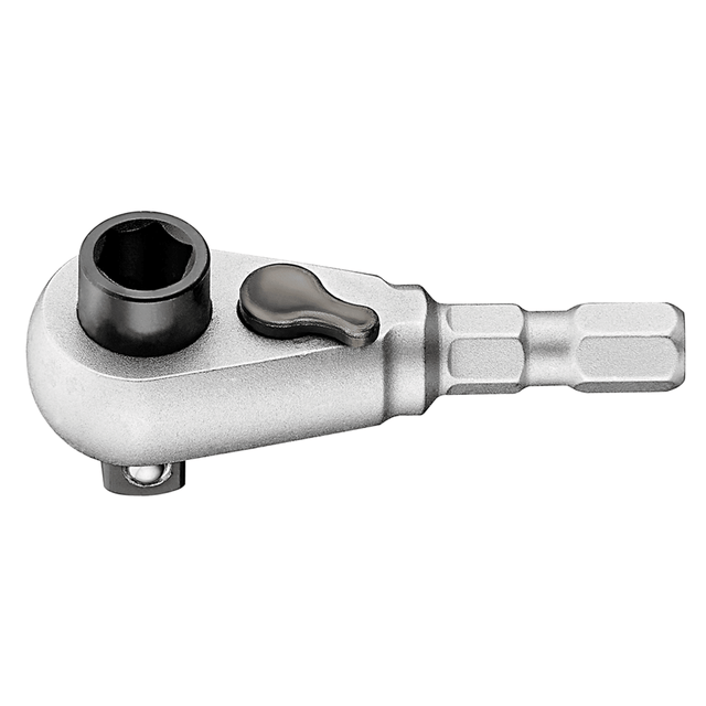 Teng RHA14 Ratchet Head Hex to 1/4 inch Drive - TENGRHA14 - Teng Tools - Trade Counter Direct