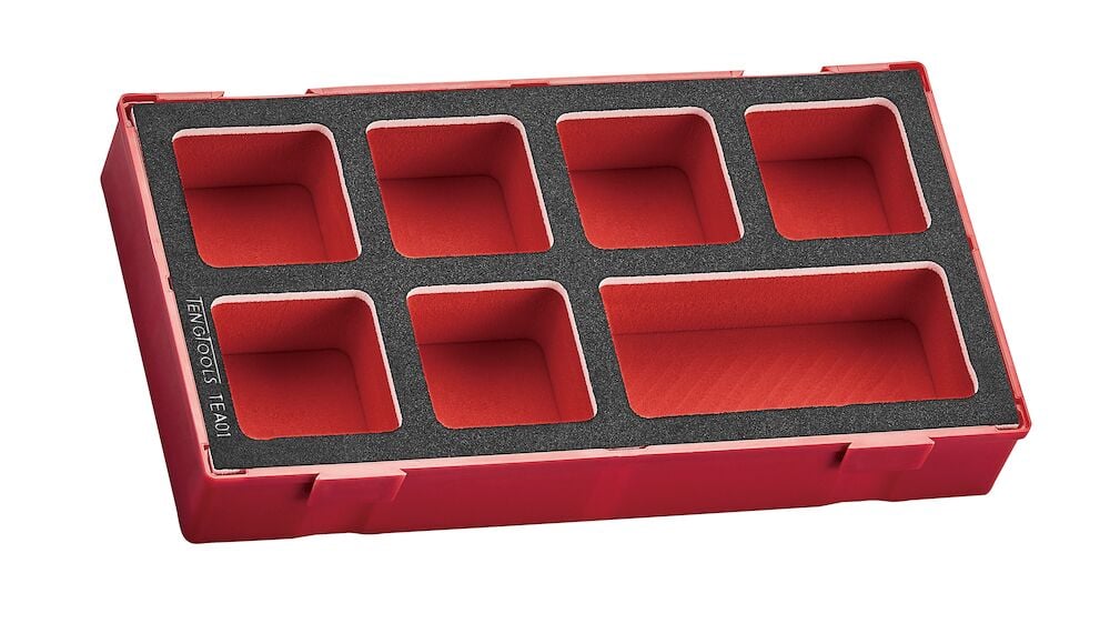 Teng Storage Tray FOAM1 7 Compartments - TEA01 - TENGTEA01 - Teng Tools - Trade Counter Direct