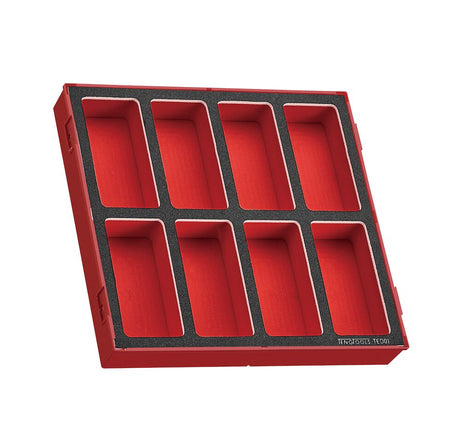 Teng Storage Tray FOAM2 8 Compartments - TED01 - TENGTED01 - Teng Tools - Trade Counter Direct