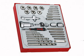 Teng Tap and Die Set TT2 34 Pieces - TTDTD34 - TENGTTDTD34 - Teng Tools - Trade Counter Direct