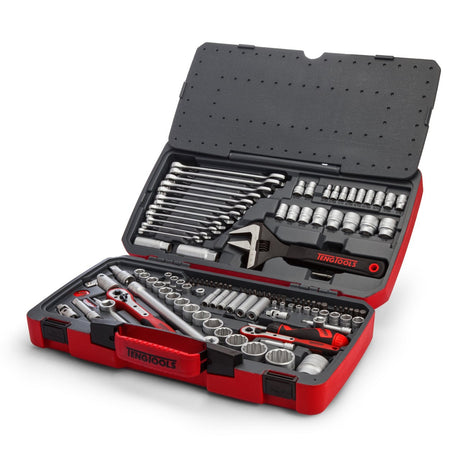 Teng TM127 Mixed Drive Socket Tool Kit (127 Pieces) - TENGTM127 - Teng Tools - Trade Counter Direct