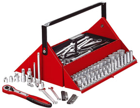 Teng Tools TC187 187 Piece Mega Rosso Mechanics Tool Kit - TENGTC187 - Teng Tools - Trade Counter Direct