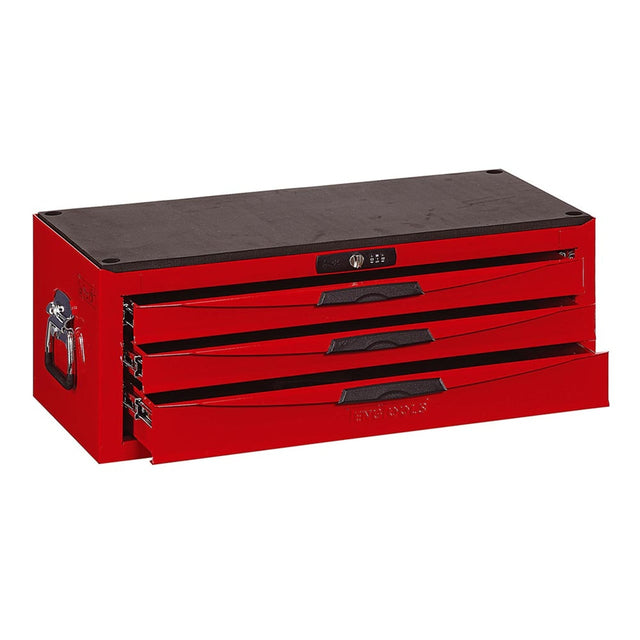 Teng Tools TC803N 26" Pro Middle Box 3 Drawers (Red) - TENGTC803N - Teng Tools - Trade Counter Direct