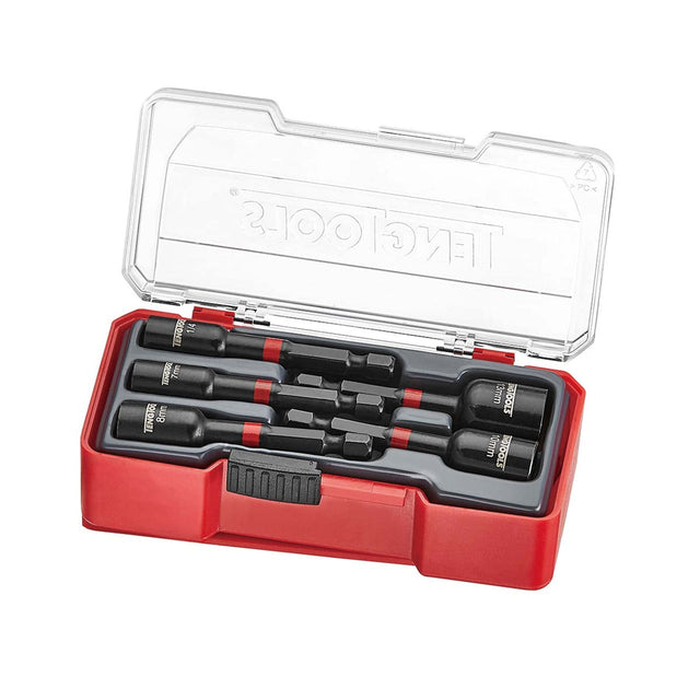 Teng Tools TJNS05 TJ Impact Nut Setter Set 5pcs - TENGTJNS05 - Teng Tools - Trade Counter Direct