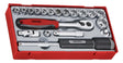 Teng Tools TT3819 19 Piece 3/8" Drive Socket Set - TENGTT3819 - Teng Tools - Trade Counter Direct