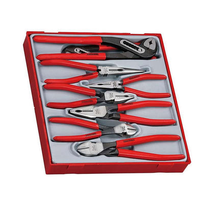 Teng Tools TTD441 8 Piece Plier Set - TENGTTD441 - Teng Tools - Trade Counter Direct