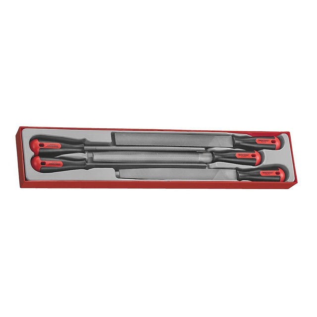 Teng Tools TTXF05 TTX4 10" Hand File Set (5 Pieces) - TENGTTXF05 - Teng Tools - Trade Counter Direct